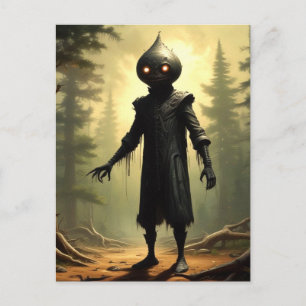Flatwood Monster Cryptid Postkarte