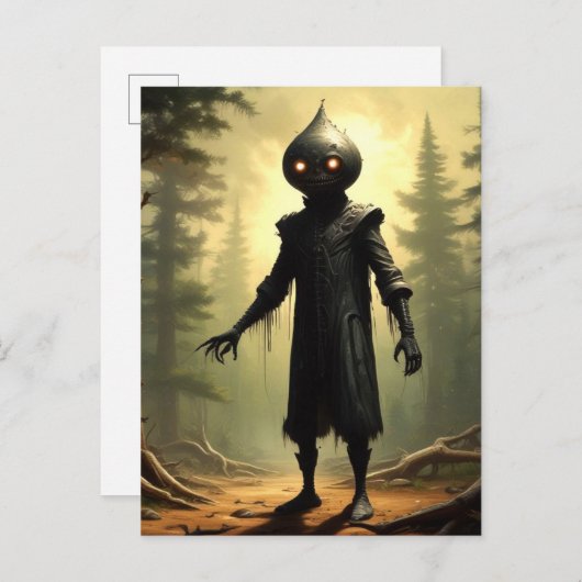 Flatwood Monster Cryptid Postkarte (Vorne/Hinten)