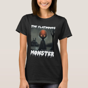 Flatwoods Monster Braxie 1952 Creepy Beängstigend T-Shirt