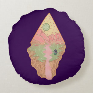 Flatwoods-Monster-Heimatplanet Kryptozoologie-Fo Rundes Kissen
