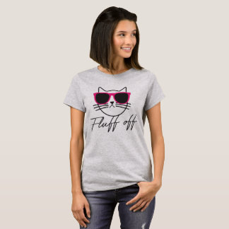 Flaum weg vom T - Shirt