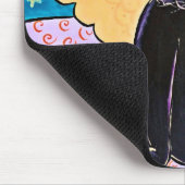 Flaumige Engels-Katze Mousepad (Ecke)