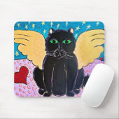 Flaumige Engels-Katze Mousepad (Mit Mouse)