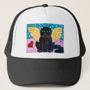 Flaumige Engels-Katze Truckerkappe