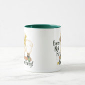 Flaumige Mutterschafe Tasse (Zentrum)