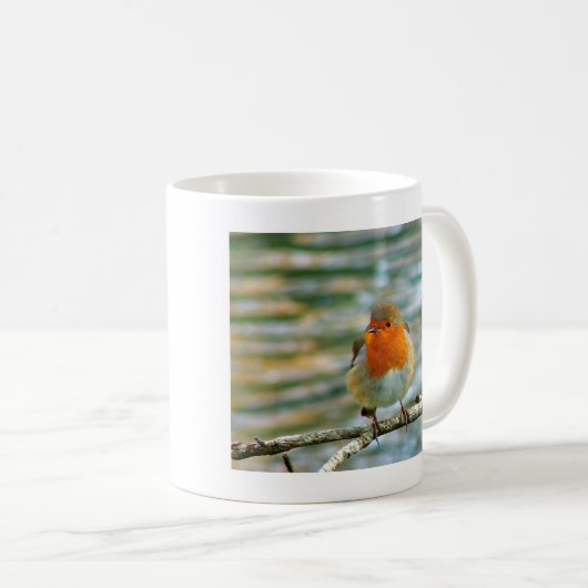 FLAUMIGER ROBIN KAFFEETASSE (VorderseiteRechts)