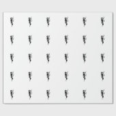 Flaumiger Specht Geschenkpapier (Flach)