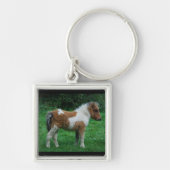 Flaumiges entzückendes Dartmoor Pony Schlüsselanhänger (Vorne)