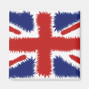 Flaumiges Großbritannien Magnet