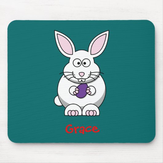 Flaumiges Häschen Mousepad (Vorne)