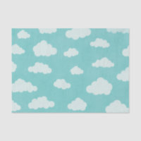 Flaumiges Wolken-blauer Himmel-Wolken-Muster