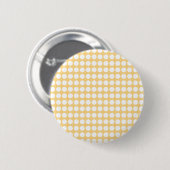 FLAUMIGES WOLKEN-KNOPF-GELB BUTTON (Vorne & Hinten)