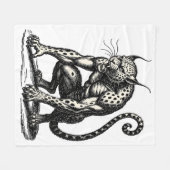 Flauros Unleashed Fleecedecke (Vorderseite (Horizontal))