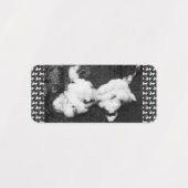 Flauschige Etiketten (Design 1)