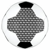 flauschiger Fußball unten (Vorderseite)