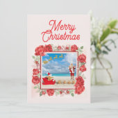 Flauschiges und helles Weihnachten (Stehend Vorderseite)