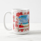 Flauschiges und helles Weihnachten Kaffeetasse (Links)