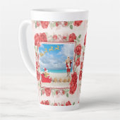 Flauschiges und helles Weihnachten Milchtasse (Linke Ecke)