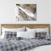 Flaute aus dem Ausbruch des Chaiten-Vulkans, Chile Leinwanddruck (Insitu (Schlafzimmer))
