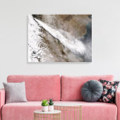 Flaute aus dem Ausbruch des Chaiten-Vulkans, Chile Leinwanddruck (Insitu (Wohnzimmer))