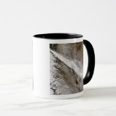 Flaute aus dem Ausbruch des Chaiten-Vulkans, Chile Tasse (VorderseiteRechts)