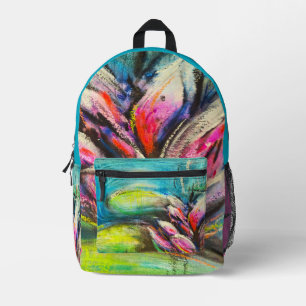 Flautenwellen Bedruckter Rucksack