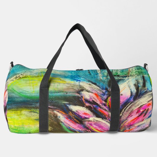 Flautenwellen Duffle Bag (Vorderseite)
