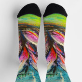 Flautenwellen Socken (Oben)