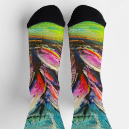 Flautenwellen Socken