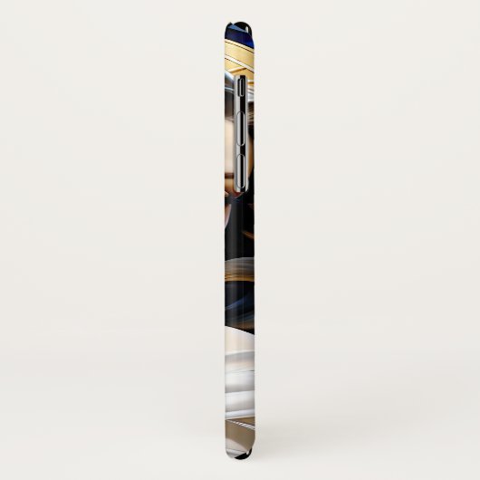 Flavia Art Nouveau Group Mucha Style Case-Mate iPhone Hülle (Hinten/Links)