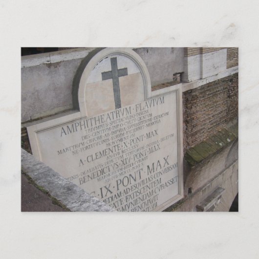 Flavianisches Amphitheater Postkarte (Vorderseite)