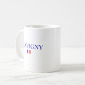 FLAVIGNY Frankreich Kaffeetasse (Vorderseite Links)