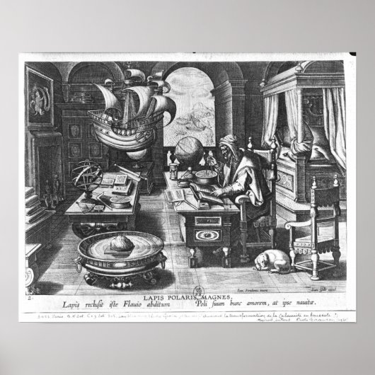 Flavio Gioia von Amalfi Poster (Vorne)