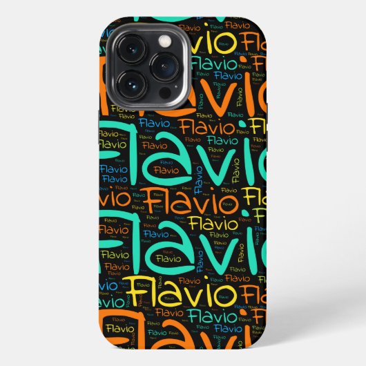 Flavio iPhone Hülle (Rückseite)