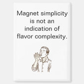Flavor Complexity Refrigerator Magnet (Vorderseite)