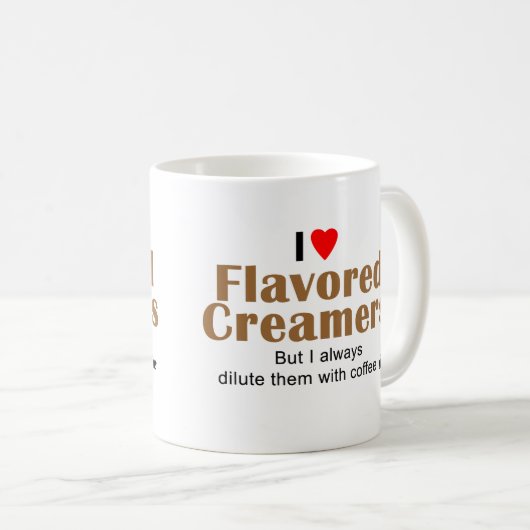 Flavored Creamer Tasse (VorderseiteRechts)