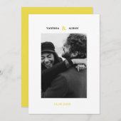 "Flavus" Einladung (Vorne/Hinten)