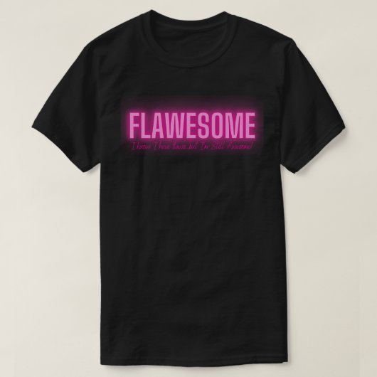 Flawesome-Design 1 T-Shirt (Design vorne)
