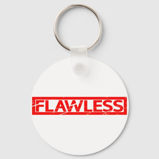 Flawless-Briefmarke Schlüsselanhänger (Vorderseite)