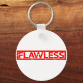 Flawless-Briefmarke Schlüsselanhänger (Rückseite)