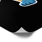 Flawless Feline Whiskers Poster (Ecke)