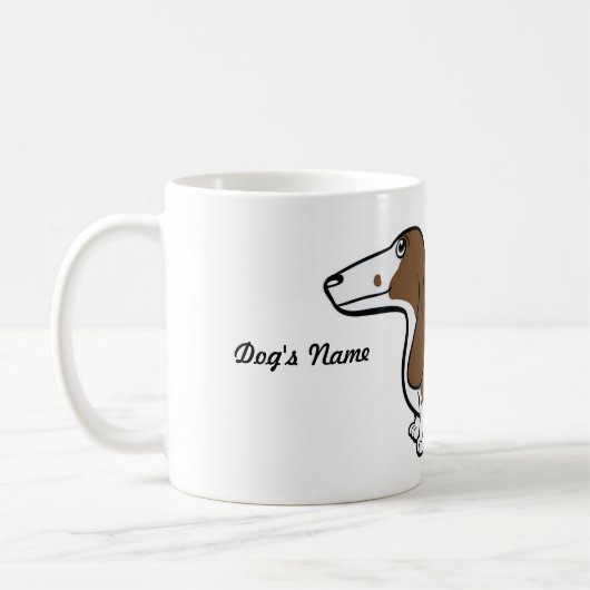 FLDR "ich Liebe mein" glatter Kaffeetasse (Links)