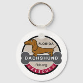 FLDR-Logo-Schlüsselanhänger Schlüsselanhänger (Vorderseite)