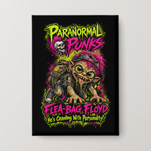 Flea-Bag Floyd – Paranormale Punks Button