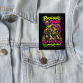Flea-Bag Floyd – Paranormale Punks Button (Insitu)