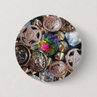 Flea Market Bling Button