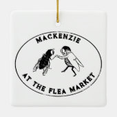 Flea Market Fun Keramikornament (Rückseite)
