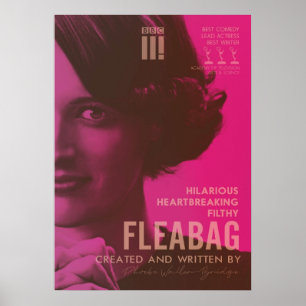Fleabag Phoebe WallerBridge British Comedy Show Poster