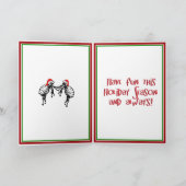 FLEAS NAVIDAD - Weihnachtsflotten und Weihnachtsba Feiertagskarte (Innenseite)