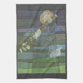 Flechte die Quallen - Geschirrtuch (Vertikal)